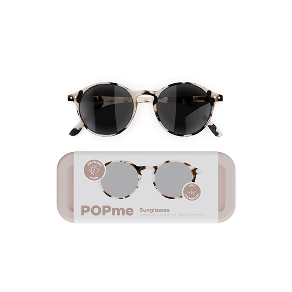 POPme Sunglasses Milano Clear Tortoise - 3