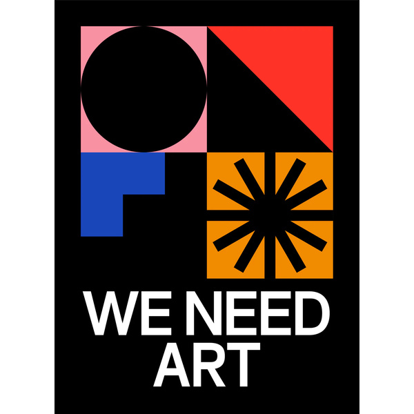 Poster We need art (50x70) Poster We need art (50x70)