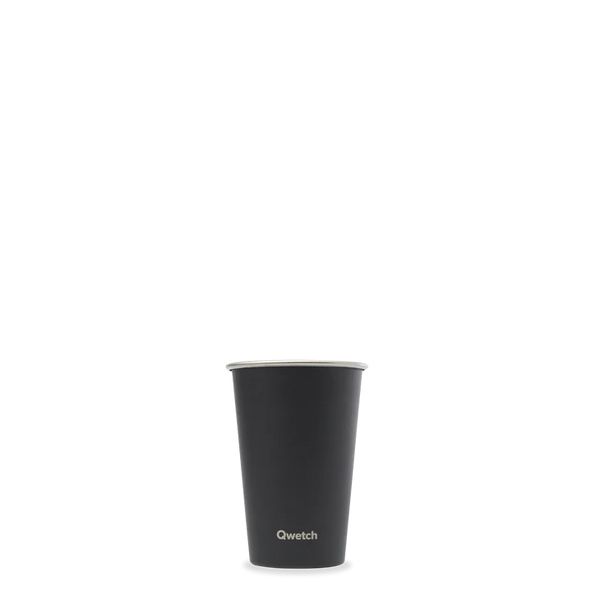 Ποτήρι INOX 0,47L Qwetch ONE Matt - Μαύρο Ποτήρι INOX 0,47L Qwetch ONE Matt - Μαύρο
