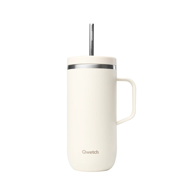 Ποτήρι Θερμός Matt Sand Mε Xερούλι - 600ml Ποτήρι Θερμός Matt Sand Mε Xερούλι - 600ml