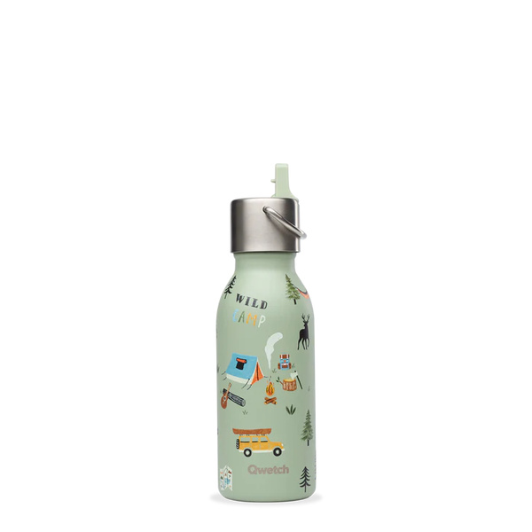 Θερμός INOX 0,35L Qwetch Kids Γιοσέμιτι - Πράσινο Λάιμ - 1 Θερμός INOX 0,35L Qwetch Kids Γιοσέμιτι - Πράσινο Λάιμ - 1