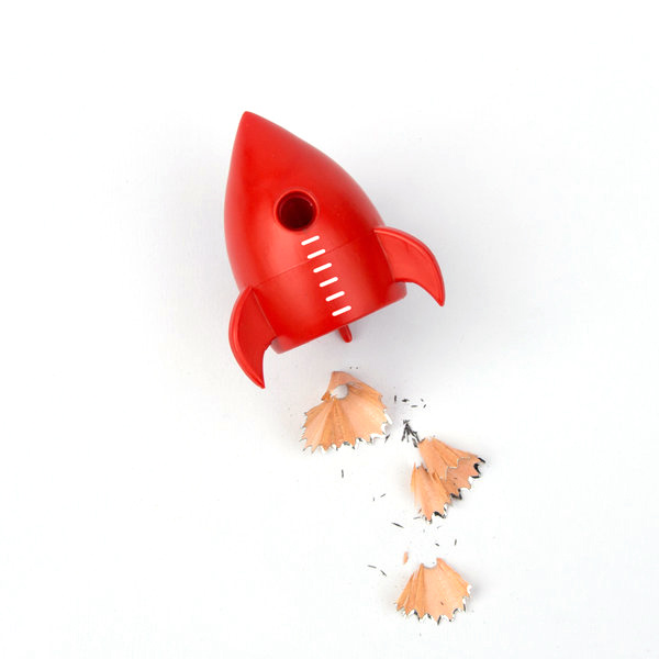 Rocket Pencil Sharpener - 1 Rocket Pencil Sharpener - 1