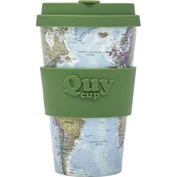 Travel Cup With Silicone Lid - Map 400 ml Travel Cup With Silicone Lid - Map 400 ml
