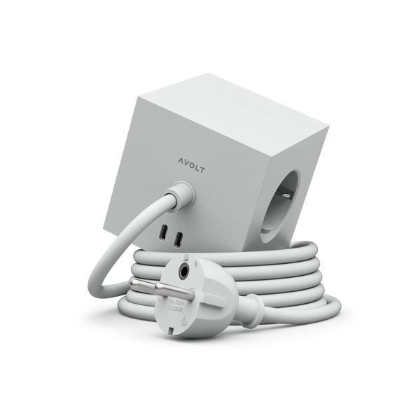 Square 1 with 30W Dual USBC & Magnetic base, 1.8m, Gotland Gray Square 1 with 30W Dual USBC & Magnetic base, 1.8m, Gotland Gray