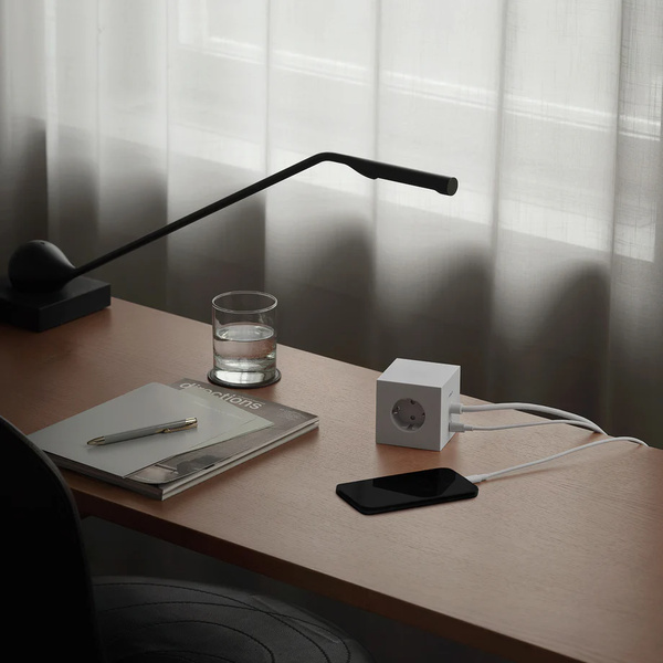 Square 1 with 30W Dual USBC & Magnetic base, 1.8m, Gotland Gray - 5 Square 1 with 30W Dual USBC & Magnetic base, 1.8m, Gotland Gray - 5