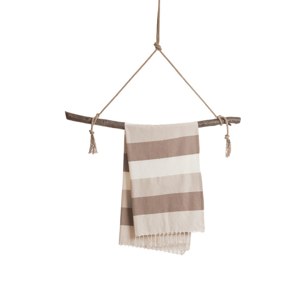 Πετσέτα Towel To Go σε συσκευασία Δώρου  1.80 x 1.00 m Palermo - Καφέ / Μπεζ - 1