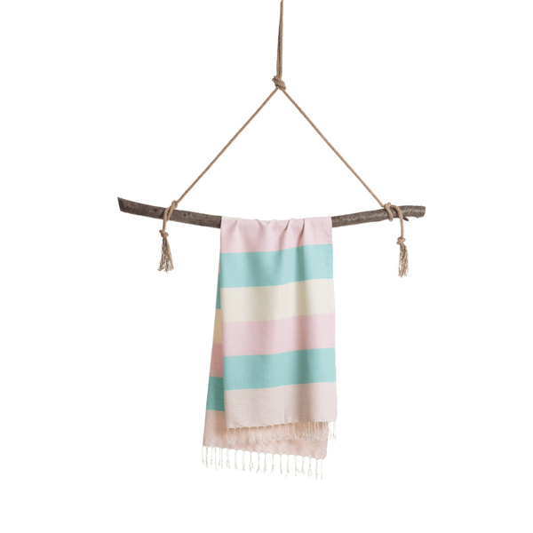 Πετσέτα Towel To Go σε συσκευασία Δώρου  1.80 x 1.00 m Palermo - Πράσινο Μέντας / Ροζ - 2