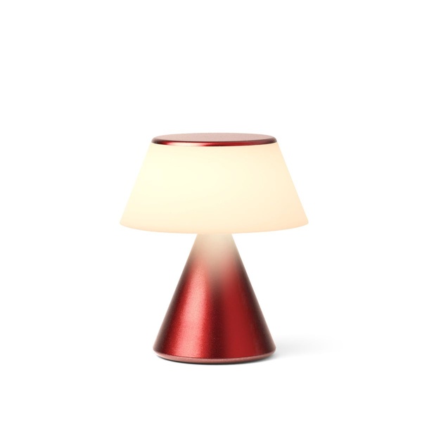 Luma M Portable Led Lamp With Color Syncin - Dark Red - 3