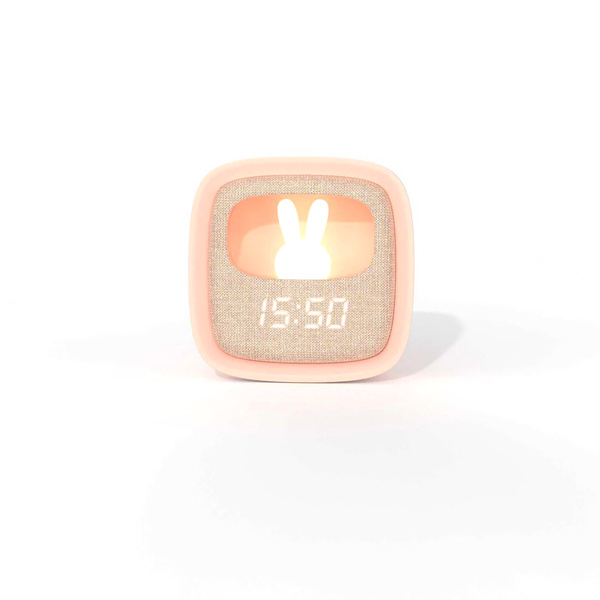 Παιδικό Ρολόι & Φωτάκι Billy Clock - Ροζ