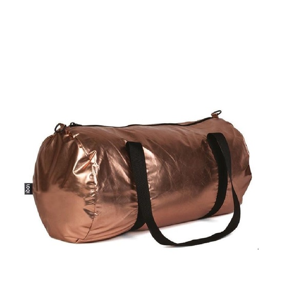 LOQI Travel Bag Weekender - Matt Rose Gold - 4 LOQI Travel Bag Weekender - Matt Rose Gold - 4