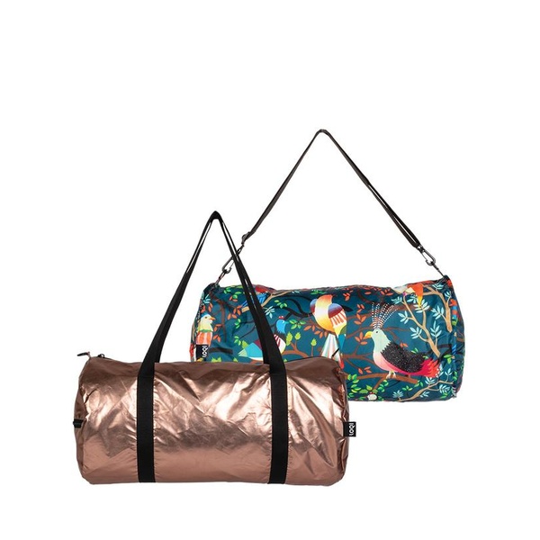 LOQI Travel Bag Weekender - Matt Rose Gold - 3