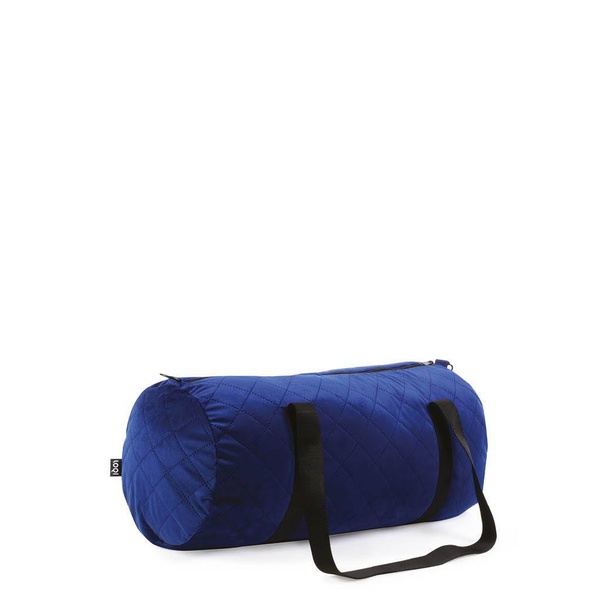 LOQI Travel Bag Weekender - Quilted Betty Blue - 3 LOQI Travel Bag Weekender - Quilted Betty Blue - 3