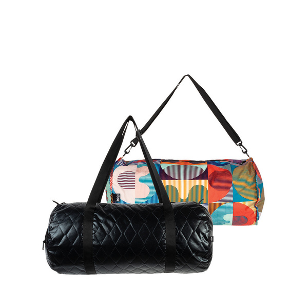 LOQI Travel Bag Weekender - Quilted Black - 1 LOQI Travel Bag Weekender - Quilted Black - 1