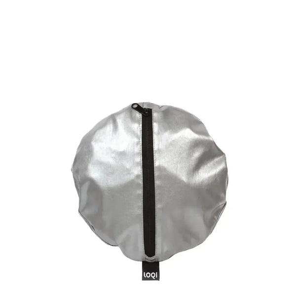 LOQI Travel Bag Weekender - Matt Silver - 4 LOQI Travel Bag Weekender - Matt Silver - 4