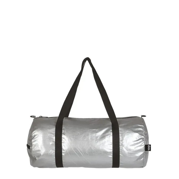 LOQI Travel Bag Weekender - Matt Silver - 2 LOQI Travel Bag Weekender - Matt Silver - 2