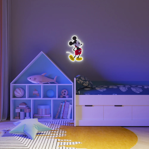 Neon LED Lamp 25.3 x 38.4 cm - Disney Mickey - 2