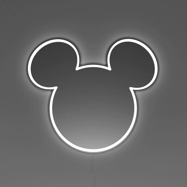 Επιτοίχιος Καθρέφτης Neon LED 50 x 44 cm - Disney Mickey