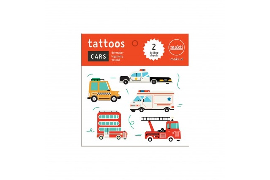 Temporary Tattoos CARS