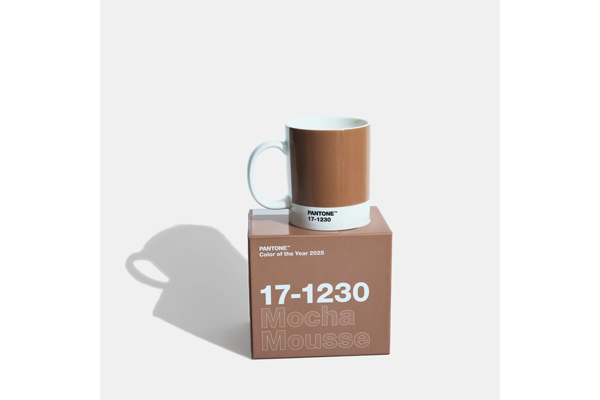 Pantone mug (giftbox) - Color of the Year 2025 Mocha Mousse - 1 Pantone mug (giftbox) - Color of the Year 2025 Mocha Mousse - 1