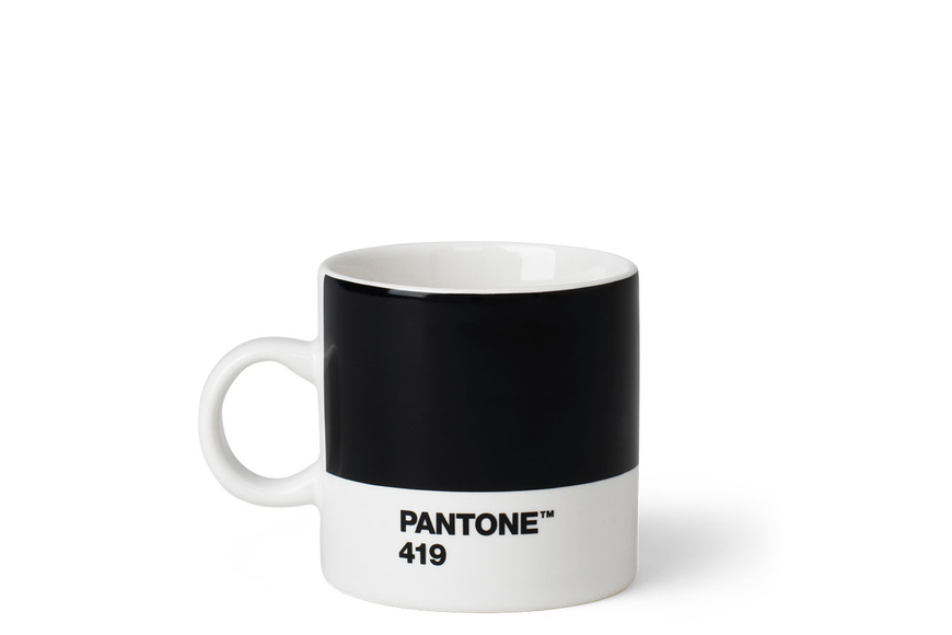 Pantone Espresso Cup Black