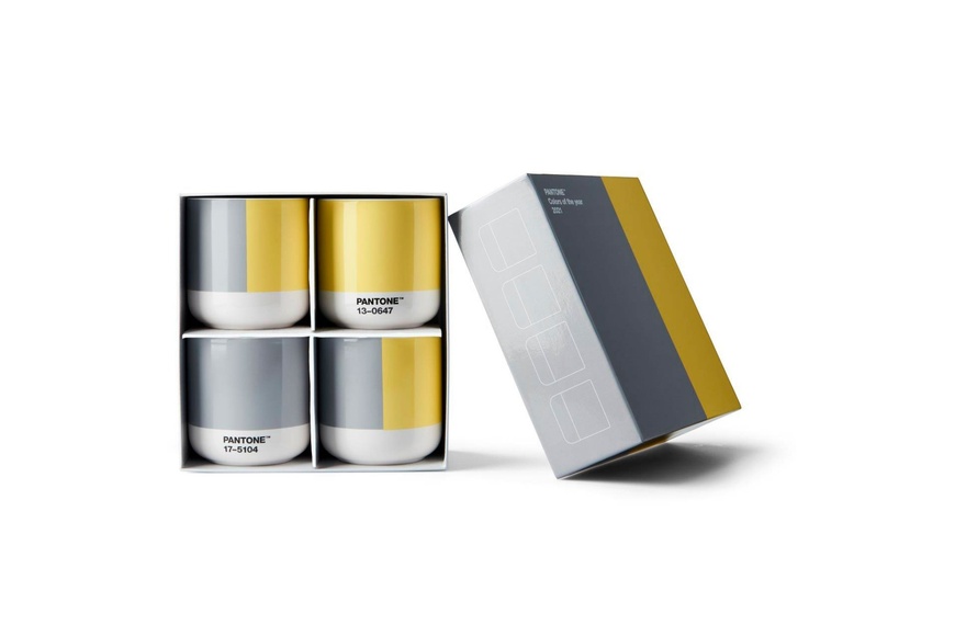 PANTONE Σετ 4 Κούπες Θερμός- COY21 (giftbox) 190 ml - 1 PANTONE Σετ 4 Κούπες Θερμός- COY21 (giftbox) 190 ml - 1