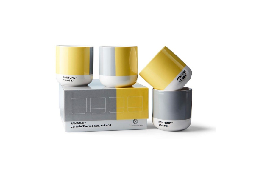 PANTONE Σετ 4 Κούπες Θερμός- COY21 (giftbox) 190 ml - 2 PANTONE Σετ 4 Κούπες Θερμός- COY21 (giftbox) 190 ml - 2