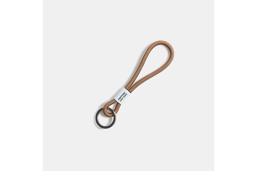 Pantone Key Chain Short - Color of the Year 2025 Mocha Mousse Pantone Key Chain Short - Color of the Year 2025 Mocha Mousse