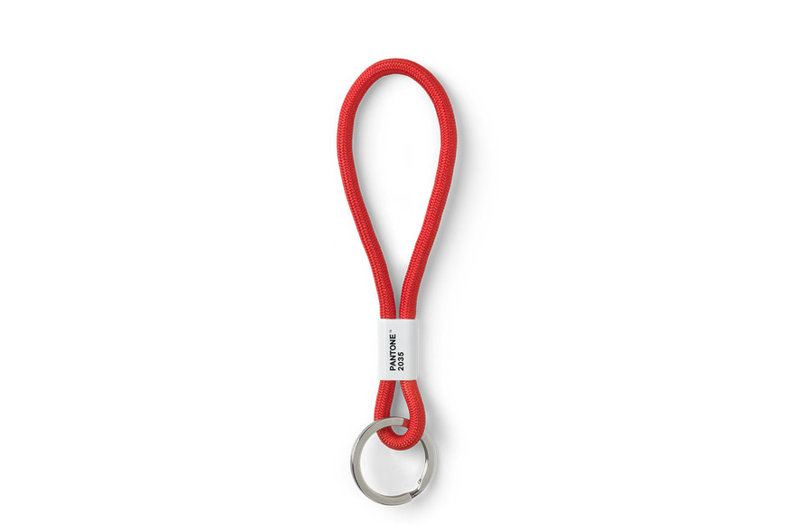 Pantone Key Chain Short Red