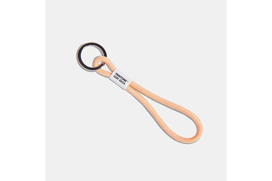 Pantone Key Chain Short - Color of the Year 2024 Peach Fuzz