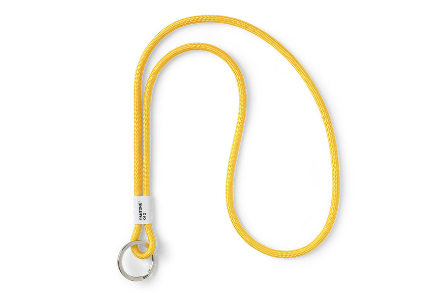 Pantone Key Chain Long Yellow