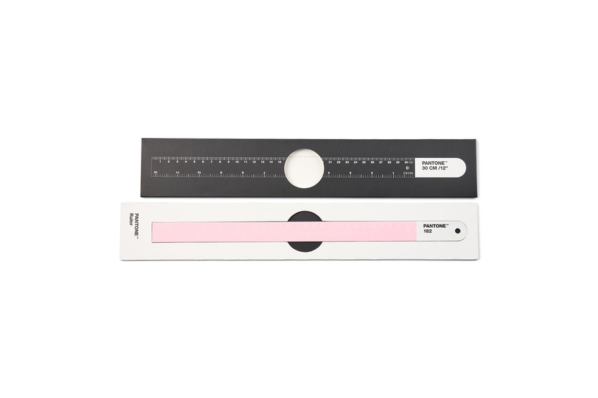 Pantone Ruler 30 cm in giftbox - Light Pink