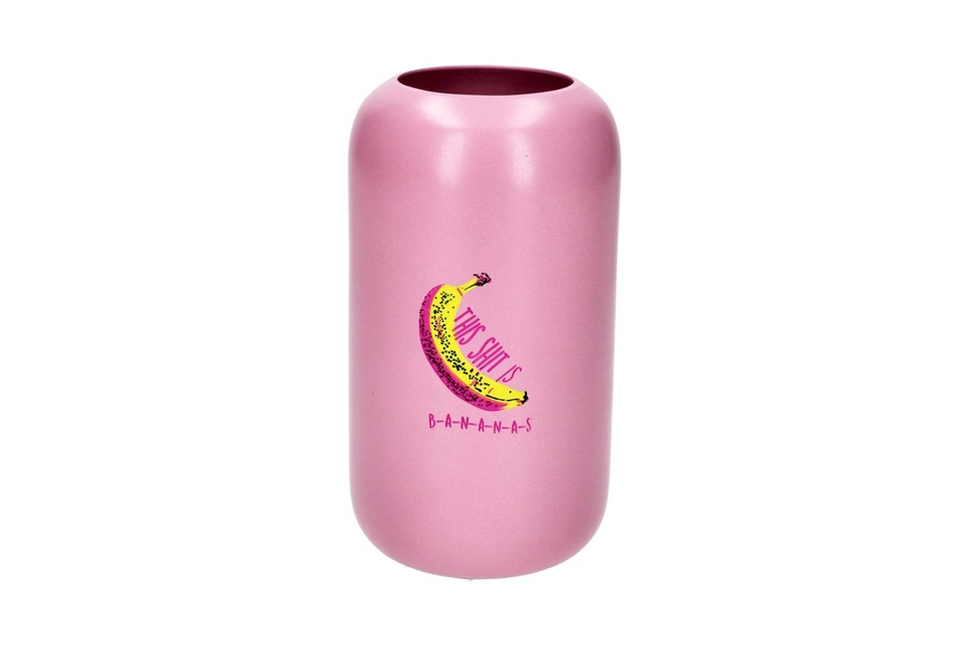 Goa Βάζο - This Shit is Bananas Ροζ 16cm Goa Βάζο - This Shit is Bananas Ροζ 16cm