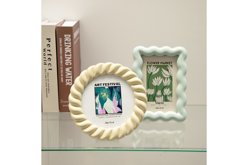 Photo Frame Shell - Beige - 1 Photo Frame Shell - Beige - 1