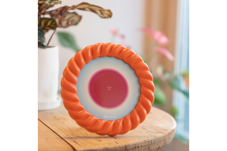 Photo Frame Shell - Orange - 1 Photo Frame Shell - Orange - 1