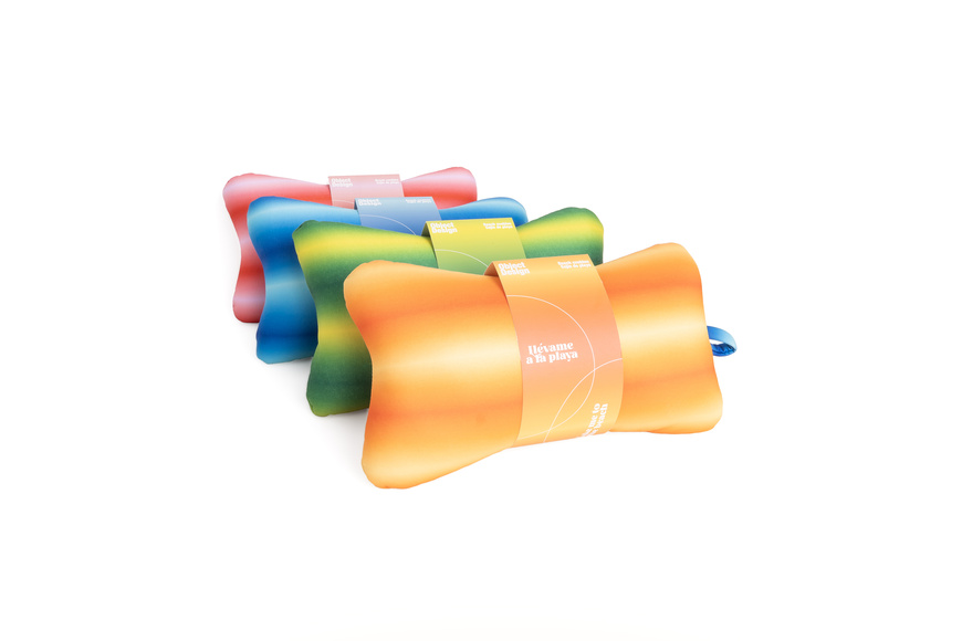 Beach Cushion - Fire - 3 Beach Cushion - Fire - 3