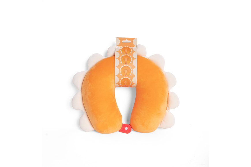 Travel Cushion  - Petal Orange 3D - 3 Travel Cushion  - Petal Orange 3D - 3