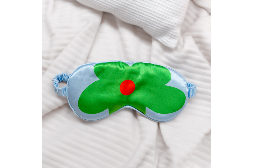 Eye Mask Macro - Flower Green - 1 Eye Mask Macro - Flower Green - 1