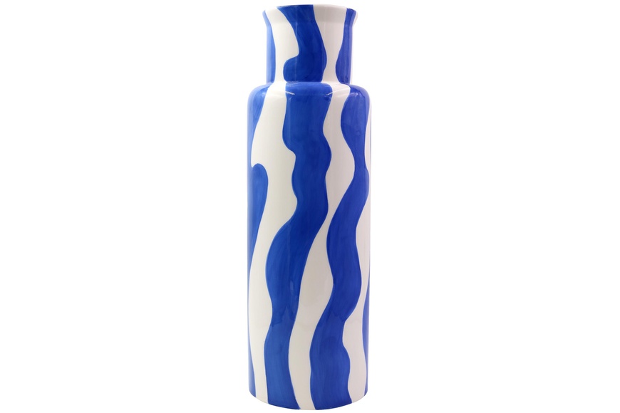 VASE ESTEBAN - BOLD & BLUE VASE ESTEBAN - BOLD & BLUE