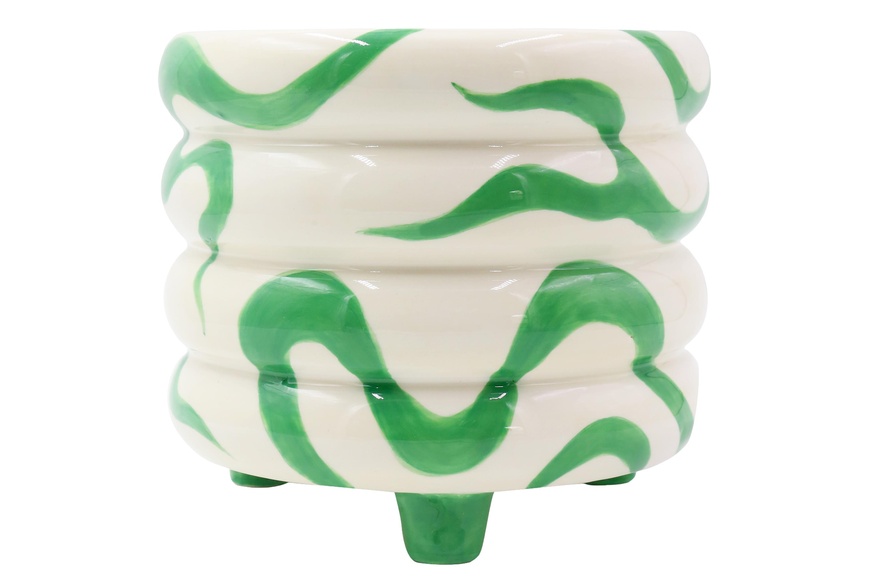 PLANT POT PABLO - SPANISH SWIRLS PLANT POT PABLO - SPANISH SWIRLS