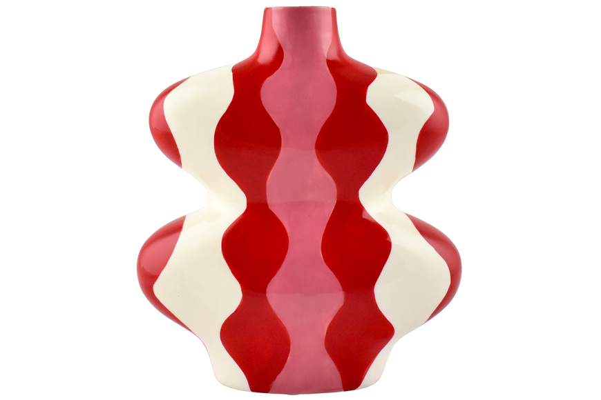 VASE JULIA - MAROON MADNESS VASE JULIA - MAROON MADNESS