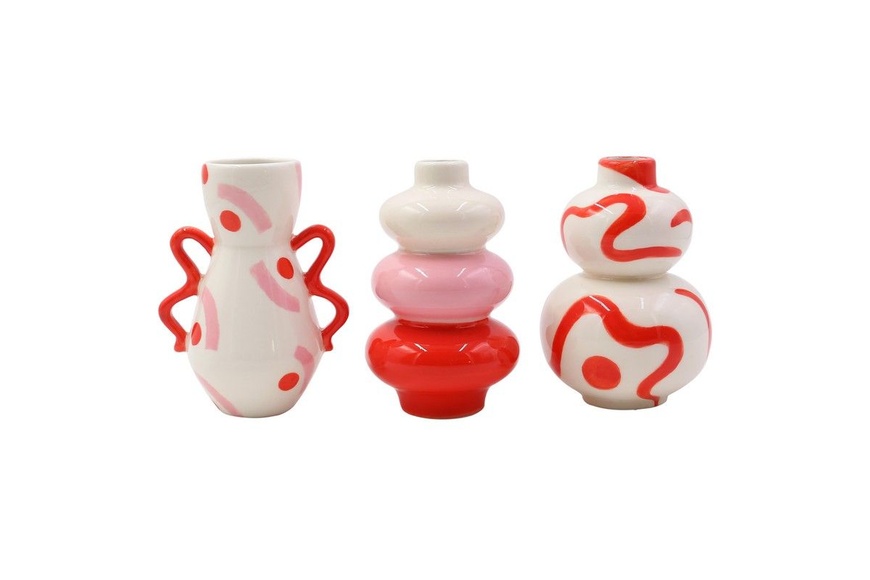 SET OF VASES - 3 ASS. SET OF VASES - 3 ASS.