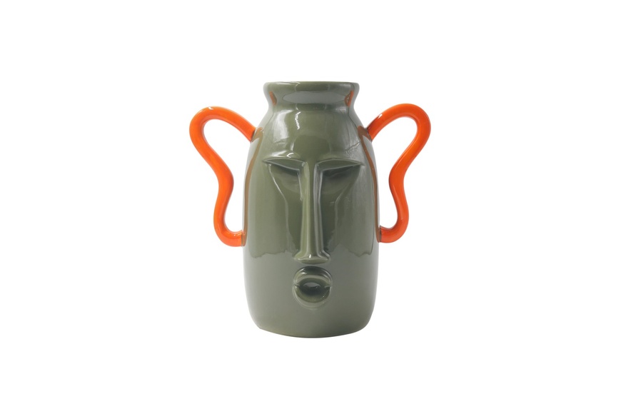 VASE FEDERICO - AMOR DEL COLOR - GREEN VASE FEDERICO - AMOR DEL COLOR - GREEN
