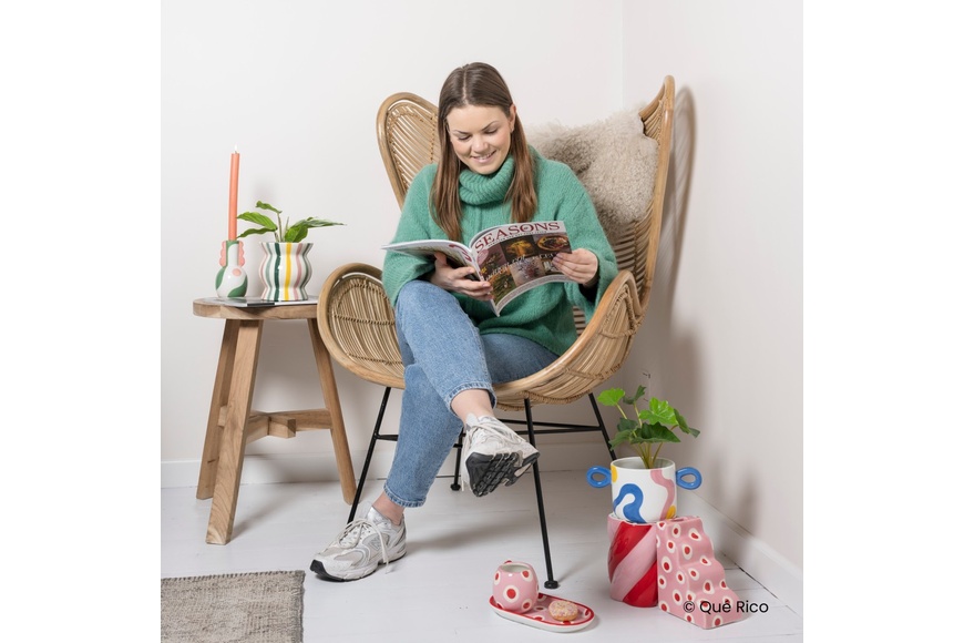 PLANT POT MARIANA - SUNNY SWIRLS - 2 PLANT POT MARIANA - SUNNY SWIRLS - 2