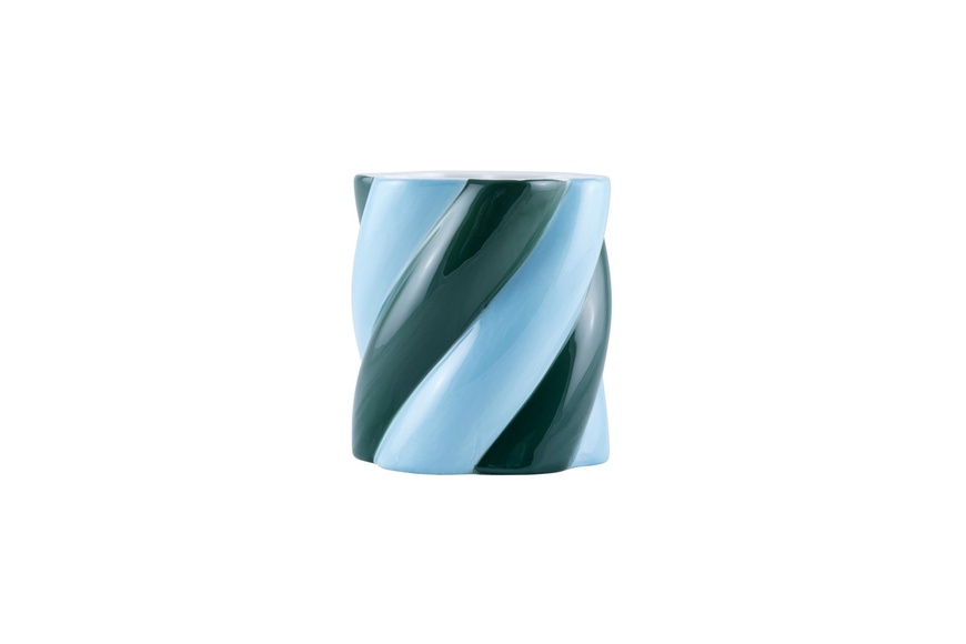 PLANT POT CAMILO - AMOR DEL COLOR - BLUE/GREEN PLANT POT CAMILO - AMOR DEL COLOR - BLUE/GREEN
