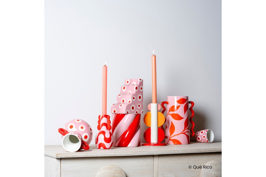 CANDLE HOLDER ADELINA - RÍO RETRO - 2 CANDLE HOLDER ADELINA - RÍO RETRO - 2