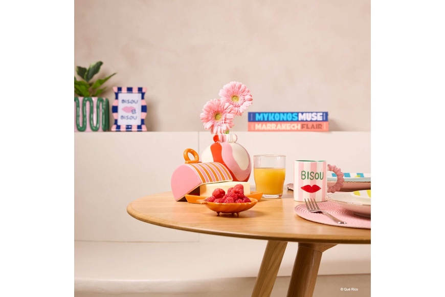 Vase Carmela - Rosy Horizon - 1 Vase Carmela - Rosy Horizon - 1