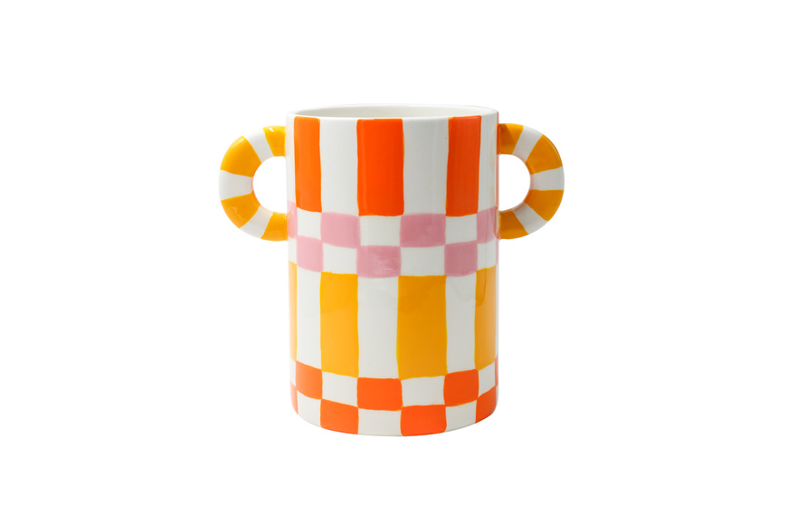 Vase Ricardo - Squares & Stripes Vase Ricardo - Squares & Stripes