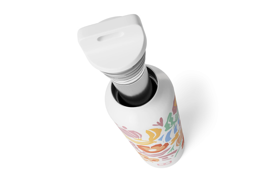 Ισοθερμικό Μεταλλικό Μπουκάλι 500ml Monbento MB Steel - Paper Cut - 3 Ισοθερμικό Μεταλλικό Μπουκάλι 500ml Monbento MB Steel - Paper Cut - 3