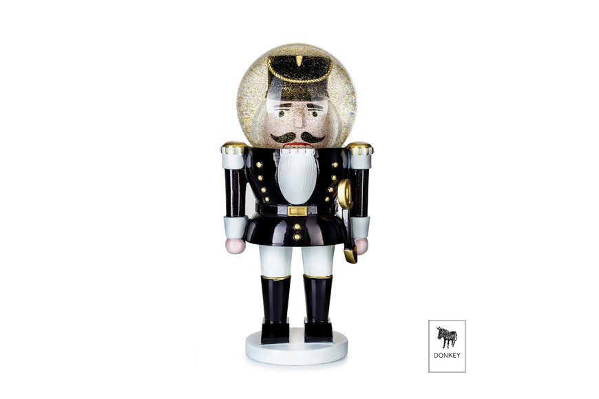 Snowglobe Καρυοθραύστης DONKEY, 25 cm - Μαύρο Snowglobe Καρυοθραύστης DONKEY, 25 cm - Μαύρο