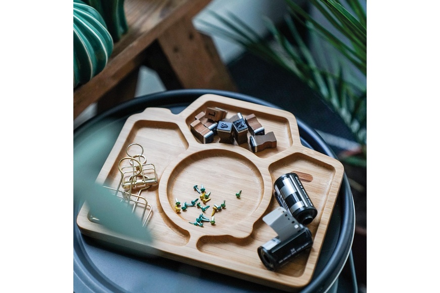 Bamboo Plate 22 x 18,7 x 1,5 cm - Camera - 2 Bamboo Plate 22 x 18,7 x 1,5 cm - Camera - 2